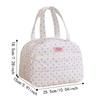 Durable Lunch Tote Bag Portable Food Container Bag Polka Dots Insulated Lunch Bag  Office