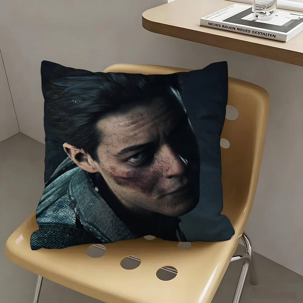 1pc Mike Josh U-Until D-Dawn Pillow Case Fashion Square Pillowcase Bedroom Sofa Room Ins Decoration Leisure