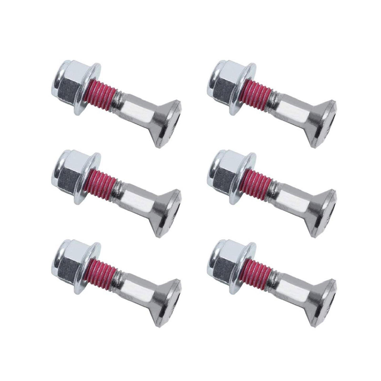 

Антикоррозионная звездочка M8x30, винты цепи, болт звездочки, стопорные фланцевые гайки, набор, подходит для мотокроссовых мотоциклов, 6 шт.