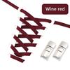 No Tie Shoes Laces for Flat Running Shoes Convenient and Fast for Kids Adult Elastic Laces for Sneakers Cross Buckle Shoelaces