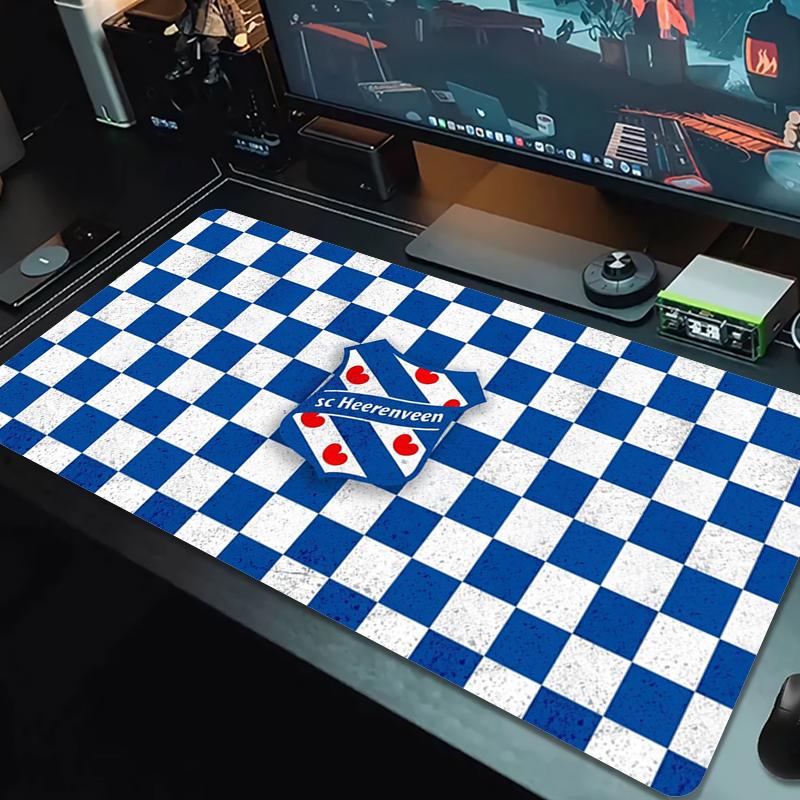 SC Heerenveen Mouse Pad Large Gaming Table Cushion Non-slip Laptop Tablet Big Mousepad XXL Mat Mini PC Playmat With Lock edge_xia