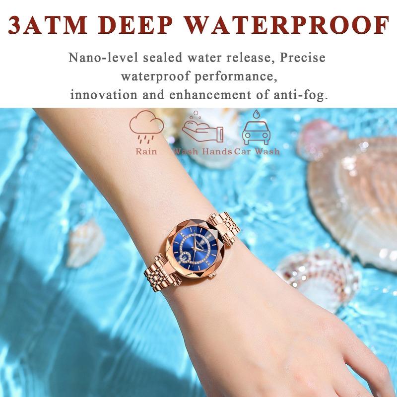 Top Brand New Fashion Waterproof Ultra-thin Women's Watch New Luxury Quartz Watch