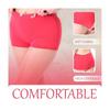 Xjarvis Ladybay Women' High Coverage Combed Cotton Stretch Boy Shorts Mid Waist Seamless Brief Boxer Underwear Moisture