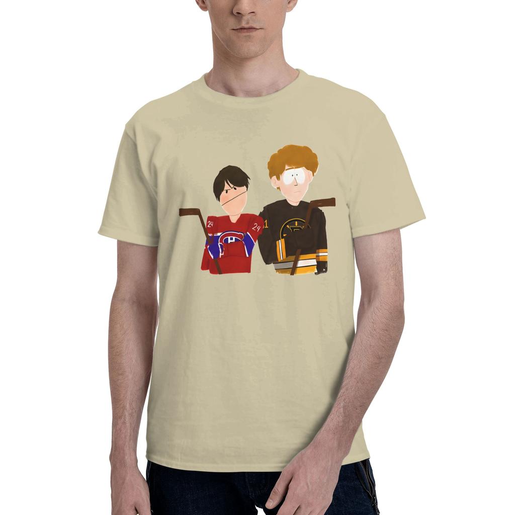 Novelty Heated Rivalry TShirts for Men O Neck Pure Cotton T Shirt Short Sleeve Tee Shirt Unique Clothes