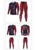 Men's Quick-Dry Sport Two-Piece Set: Long Sleeve Shirt & Pants for Basketball & Cycling
