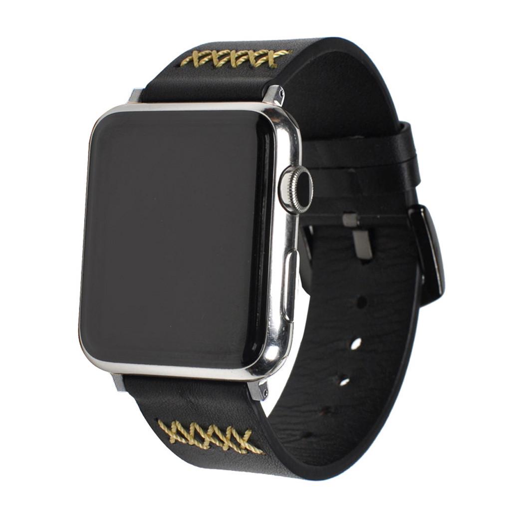 Leather Strap with Metal Buckle 4244M 