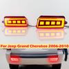 DinCh LED Rear Foglight For Jeep Grand Cherokee 2006 2007 2008 2009 2010 Rear Bumper Foglight Foglamp Fog Lamp Brake Lights