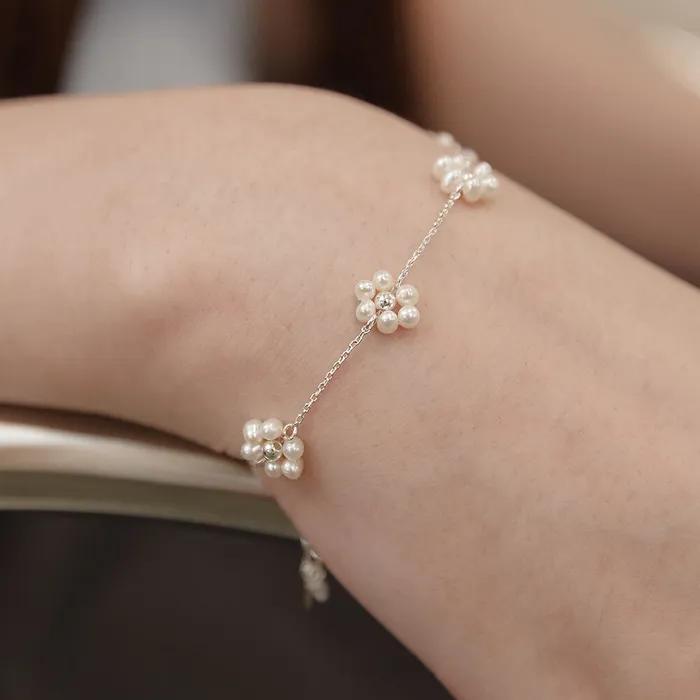 Pearl Flower Bracelet BR2190