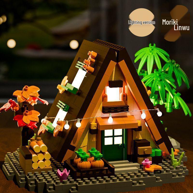 Forest Treehouse Model Micro-Block Assembly Toy - Must-Have Holiday Gift