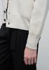 Savage V Neck Cardigan - Ivory
