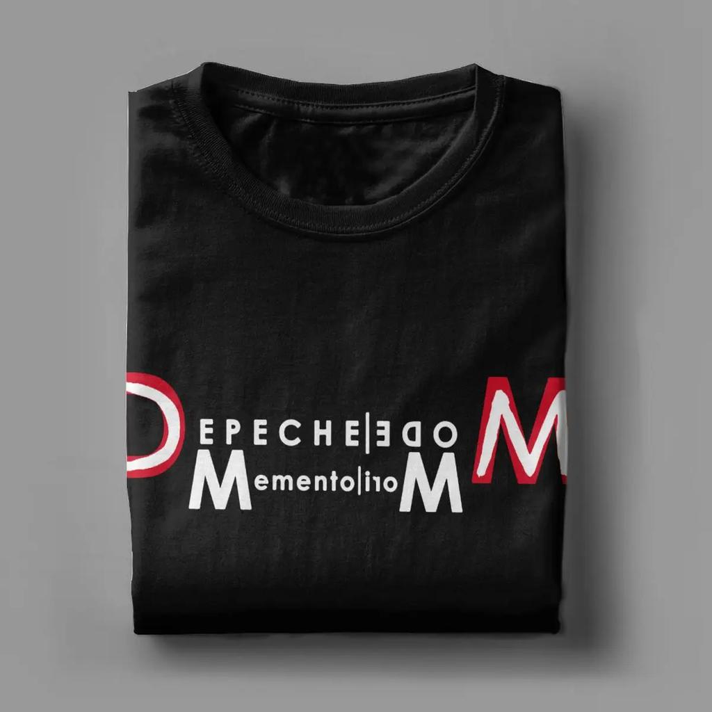 Depeches Cool Modes Pánská trička Čistá bavlna Ležérní tričko Kulatý výstřih Tričko Krátký rukáv Topy Léto