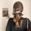Korea Trend Big Leopard Scrunchies Women Girls Elastic Hair Rubber Bands Accessories Tie Hair Ring Rope Headdress Headwear