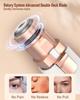 Eyebrow & Facial Hair Removal for Women: 2 in 1 Rechargeable Eyebrow Trimmer & Face Shaver, Painless Electric Facial Eye brow Ra