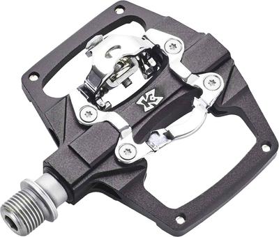 KCNC Lightweight Aluminum Bicycle Clipless Platform Black Pedals,