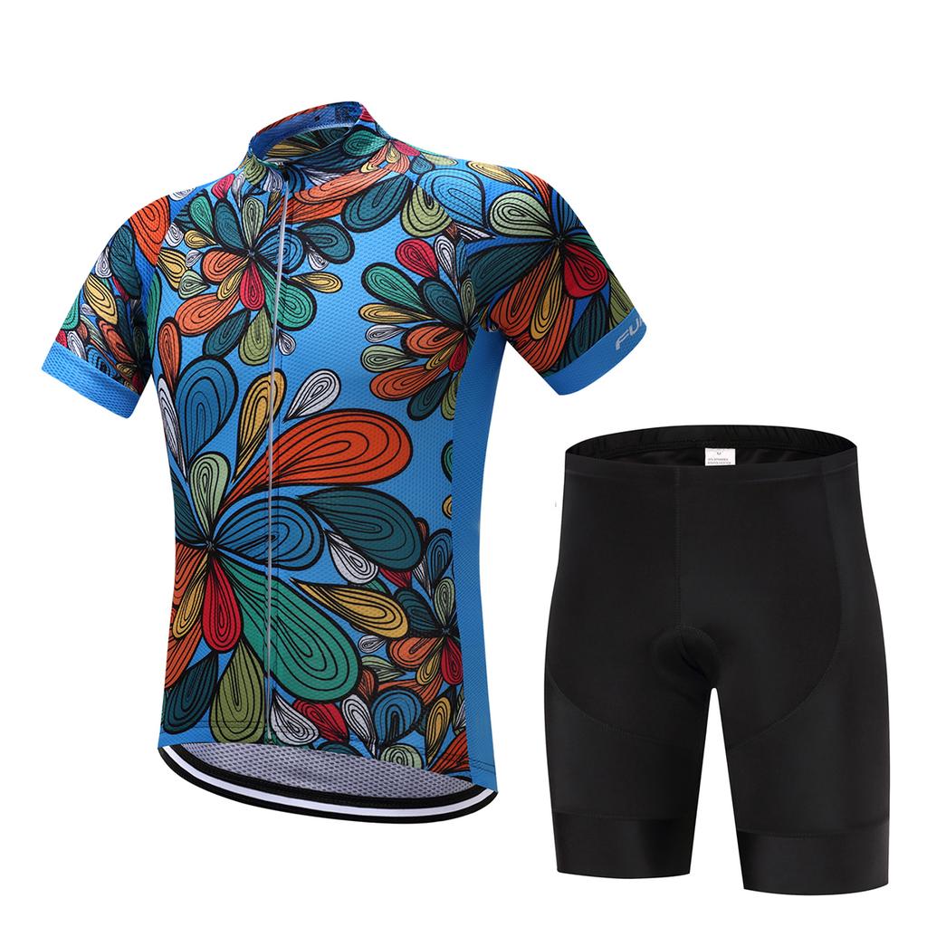 Men's Short Sleeve Cycling Wear Set Quick Dry Biking Shorts for Professional 2026 Summer Breathable Outdoor Sports Cycling Suit Set