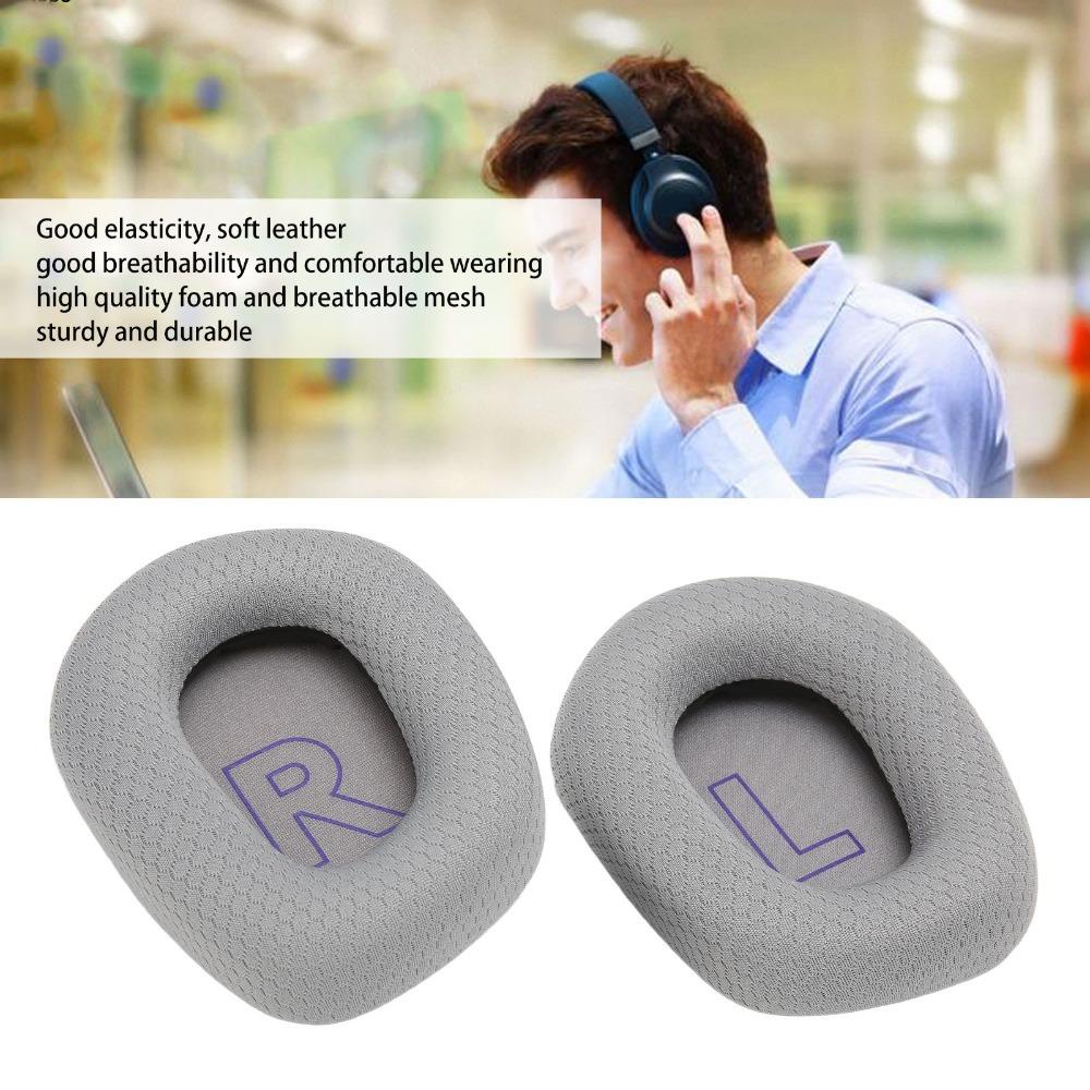 2PCS Breathable Mesh Earpads Cushions for Logitech G733 Headphones Gaming Headset