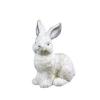 Vintage Style White Ceramic Bunny with Cracked Effect