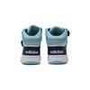 Adidas Hoops Bb Performance Trendy Comfortable Simple Style High-Top Walking Shoes Baby Shoes Blue IF5314