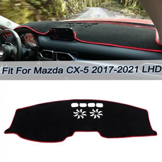 DashMat Dashboard Mat Cover Pad Carpet Sun Protector For Mazda CX-5 2017-