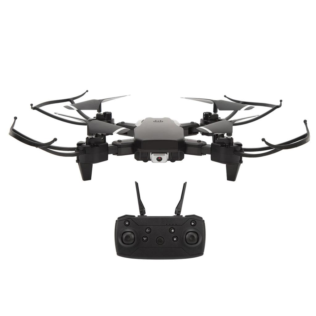 Foldable Drone with Dual Camera Wifi Drone Remote Control Drone Toys for Boys Girls Gifts Black