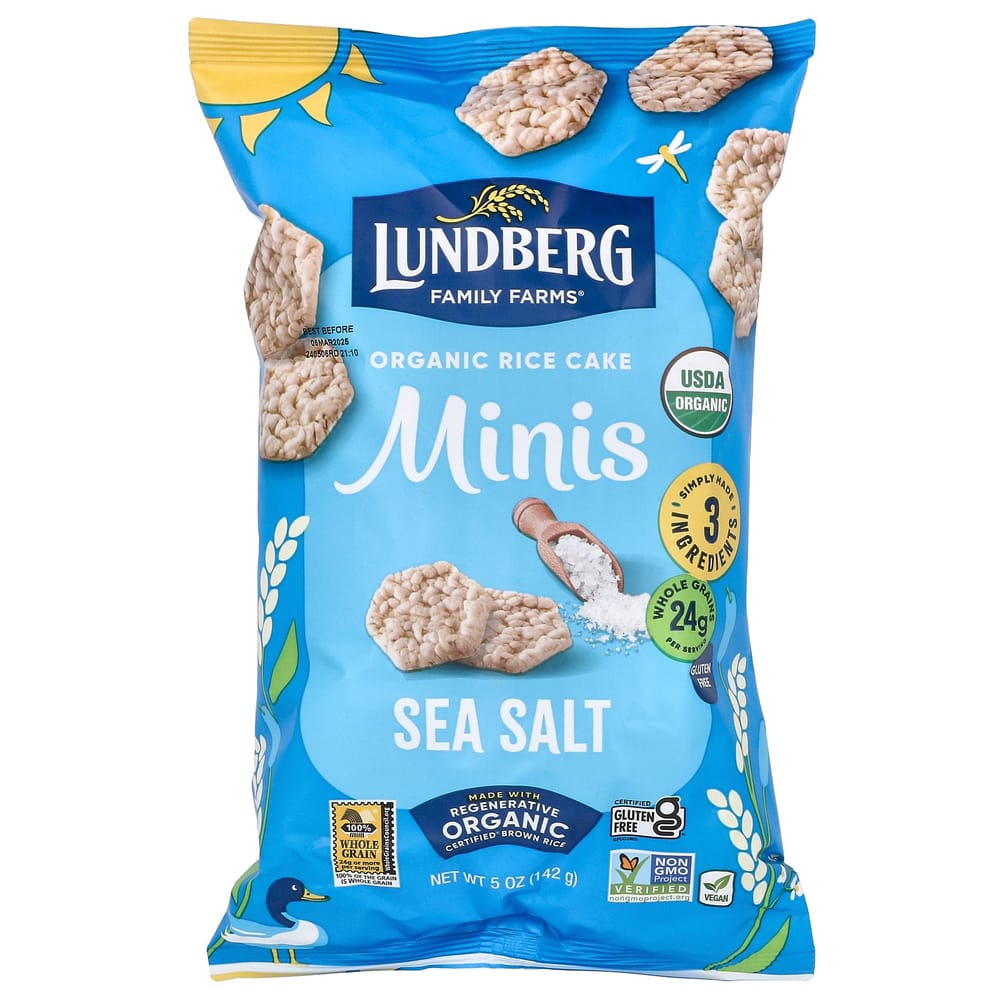 iHerb Rice Cake Minis Sea Salt 142g (5oz)
