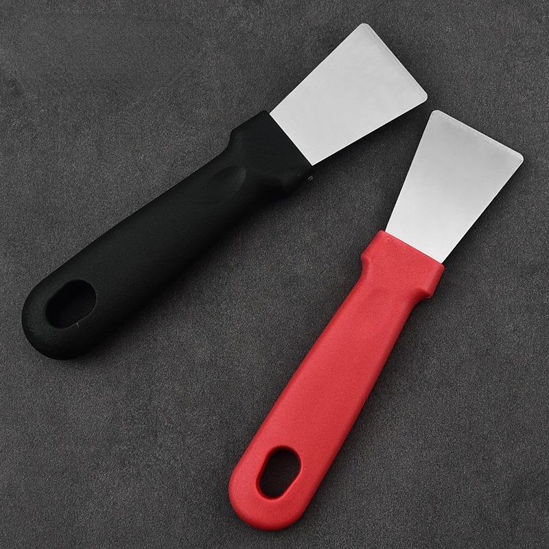1Pc Stainless Steel Ice Shovel Convenient Cleaning Sharp Volute Scraper Household Range Hood Decontamination Shovel Cleaning Tools