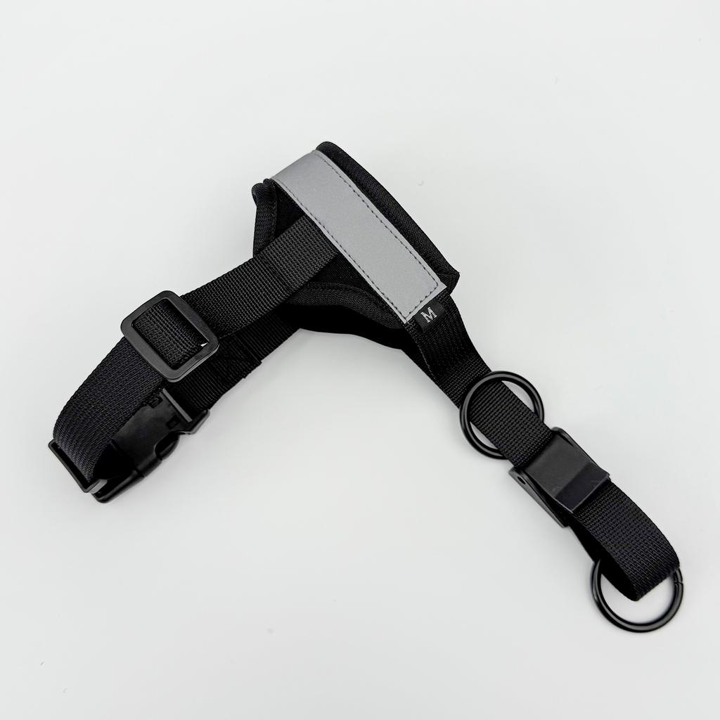 Pet Muzzle Outdoor Restraint Anti Bite Anti Eating Randomly Breathable No Mouth Tightness Night Reflective Adjustable