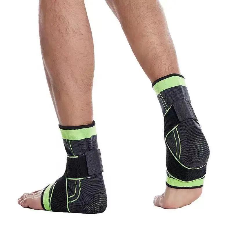 1 Protective PCS Football Ankle Support Adjustable Basketball Ankle Brace Compression Nylon Strap Belt Ankle Gym Protector