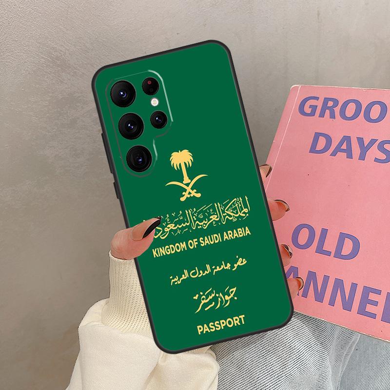 Saudi Arabia Flag Case For Samsung Galaxy S24 FE S21 FE S20 S22 S23 S25 Ultra S9 S10 Plus S25 FE Cover Coque