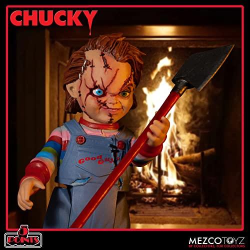 5-punkts Barnlekserien Chucky Actionfigur Deluxe Set, Blå, Medium, 653094