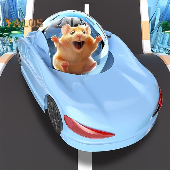 Hamster Fitness Wheel Toy Silent Hamster Exercise Wheel Vehicle Design Small Animals Running Ball for Hamsters Ferrets Guinea Pig