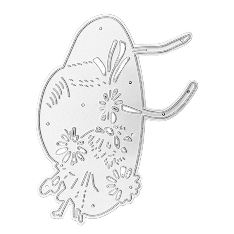 Flower Hat Metal Cutting Dies Handmade Crafts DIY Scrapbooking Embossing Supplies for Children Kid Girls