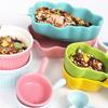 Hamster Ceramic Feeding Bowl Feeding Basin Guinea Pig Chinchilla Hedgehog Small Pet  Round Bowl Food Water Feeder