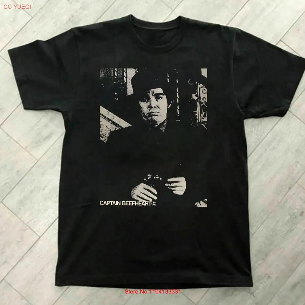 Captain Beefheart Poster Tour Music 100 Cotton T Shirt Gs239 Vintage Washed Soft Stylish Stretched Designer Clothes Breathable