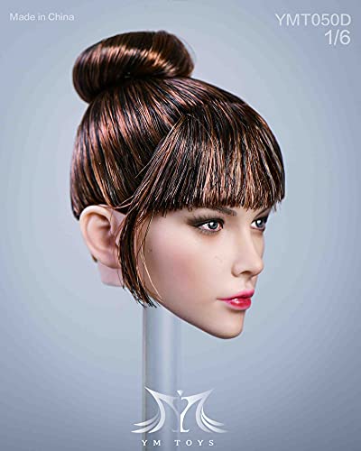 [TOYBARJAPAN] YMTOYS YMT050D Western Beauty Female Head for 1/6 Scale Action Figures (Body and Clothes Not Included)