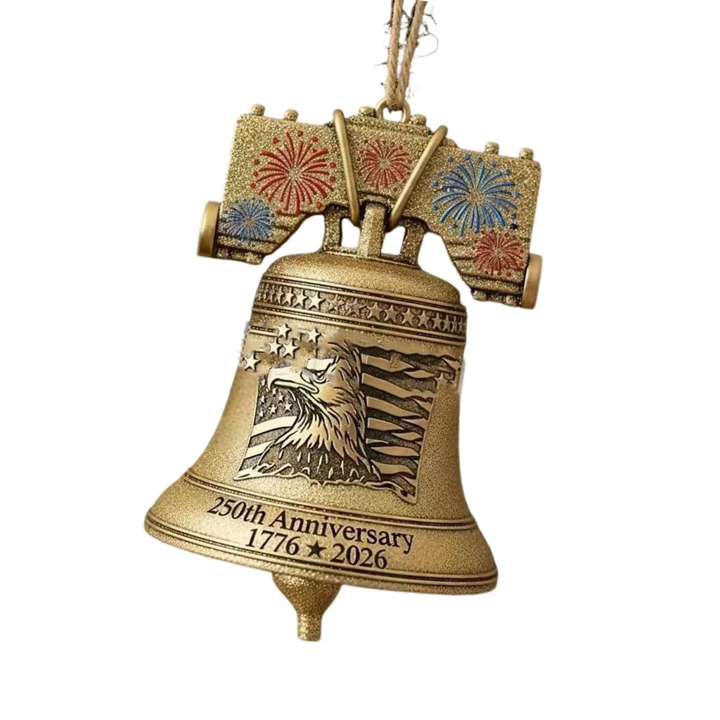 Ornamenti Campanella Commemorativa 250° Anniversario Americano Decorazioni per Feste per Commemorare la Storia
