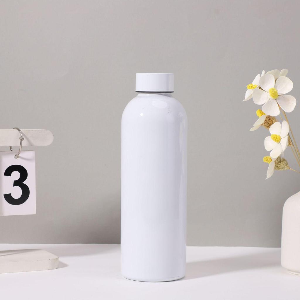 304 Stainless Steel Sports Thermos Bottle - Large Capacity, Portable, Outdoor
