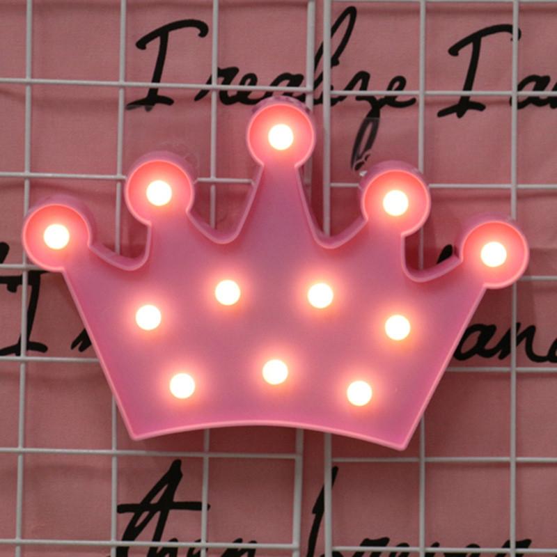 Unicorn Night Light With Star Shape Led Decor For Bedroom And Gift Use