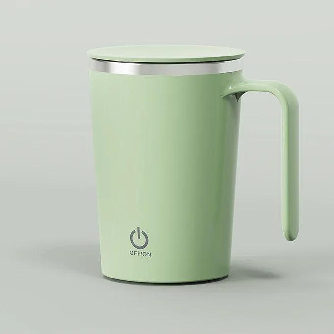 Kitchen Electric Mixing Cup Stirring Coffee Cup Automatic Mixing Mugs Cup Lazy Rotating Magnetic Water Cup