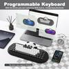 YUNZII C68 Wireless Mechanical Cute Panda Gaming Keyboard with Three RGB for Technical Standards Certification Keyboard, Design, 65% Wireless,