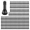 52/150Pcs Universal Copper Tire Valves Stems with Spring Clip Design Tubeless Valves Stems for Various Vehicles