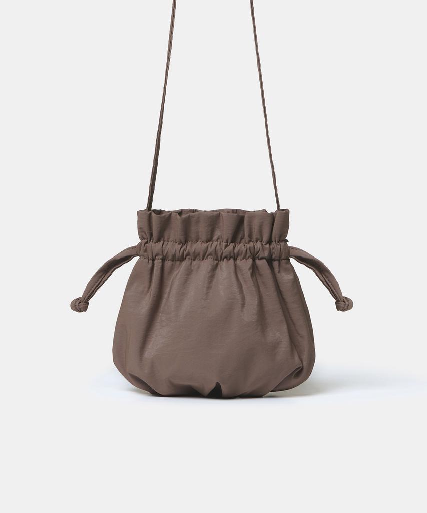 Musinsa Standard Woman Women'S Bright Mini Pouch Bag [Brown]