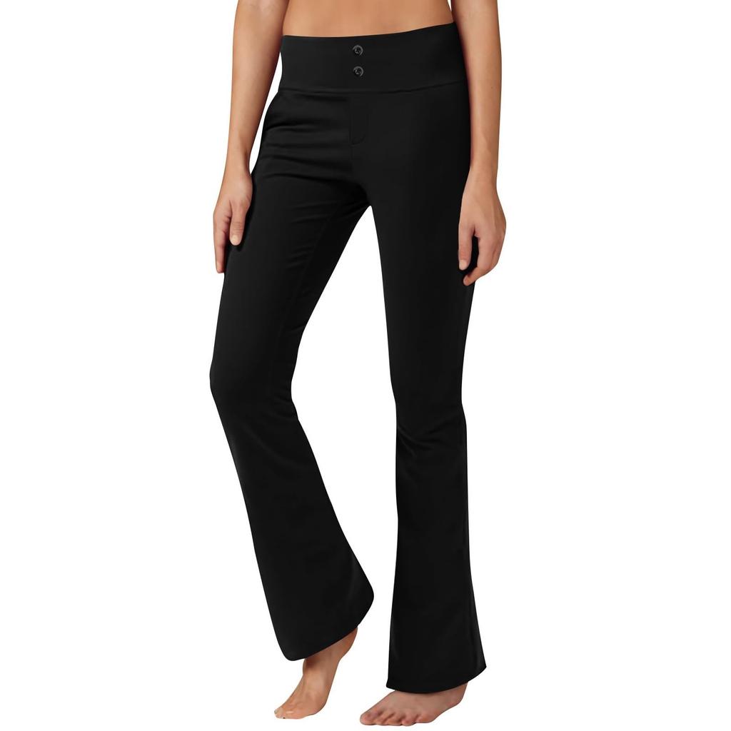 Yoga Pants For Women Dressy Business Casual Pull On Slacks High Waisted Stretchy  Work Pants With Pockets