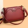 PU Middle-aged Mother Bag Women's Shoulder Crossbody Small Square Bag
