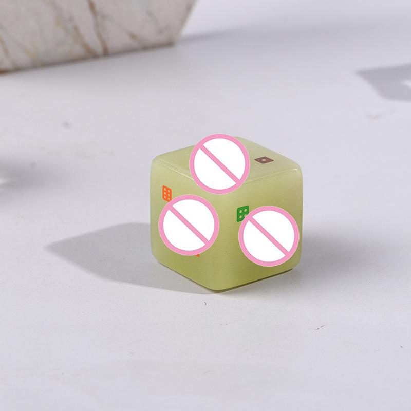 4 Sides Luminous Sex Dice Toys for Couples Adults Games Romance Love Hunour