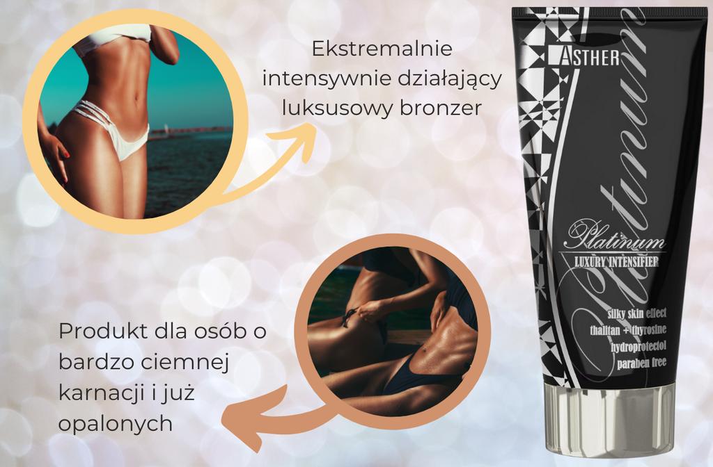 Asther Platinum Luxury Bronzer for Sunbathing Strong
