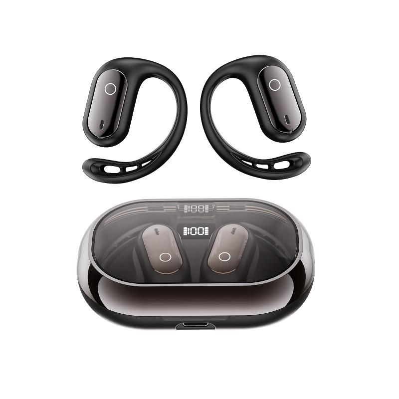 New  Bluetooth Headset Wireless Screen Display  Binaural Stereo High Sound Quality Sports Headset