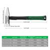Hardware Tools, Building Decoration, Flat Head Hammer 200/300G, Plastic Coated Duckbill Hammer, Hammer Head 500G, Fitter Hammer