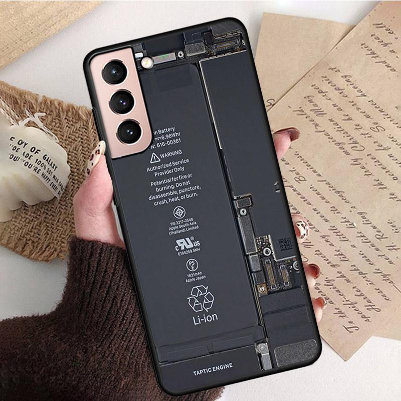 Batterie Telefon Fall für Samsung S22 S20 Ultra S20 S22 S21 S10 S9 Plus S10E S20FE Note10Plus Note20 9 Motherboard platine