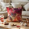 Game Wuthering Waves Cushion Cover Silky Short Plush with Invisible Zipper Dustproof Sofa Pillow Cover for Home Decor